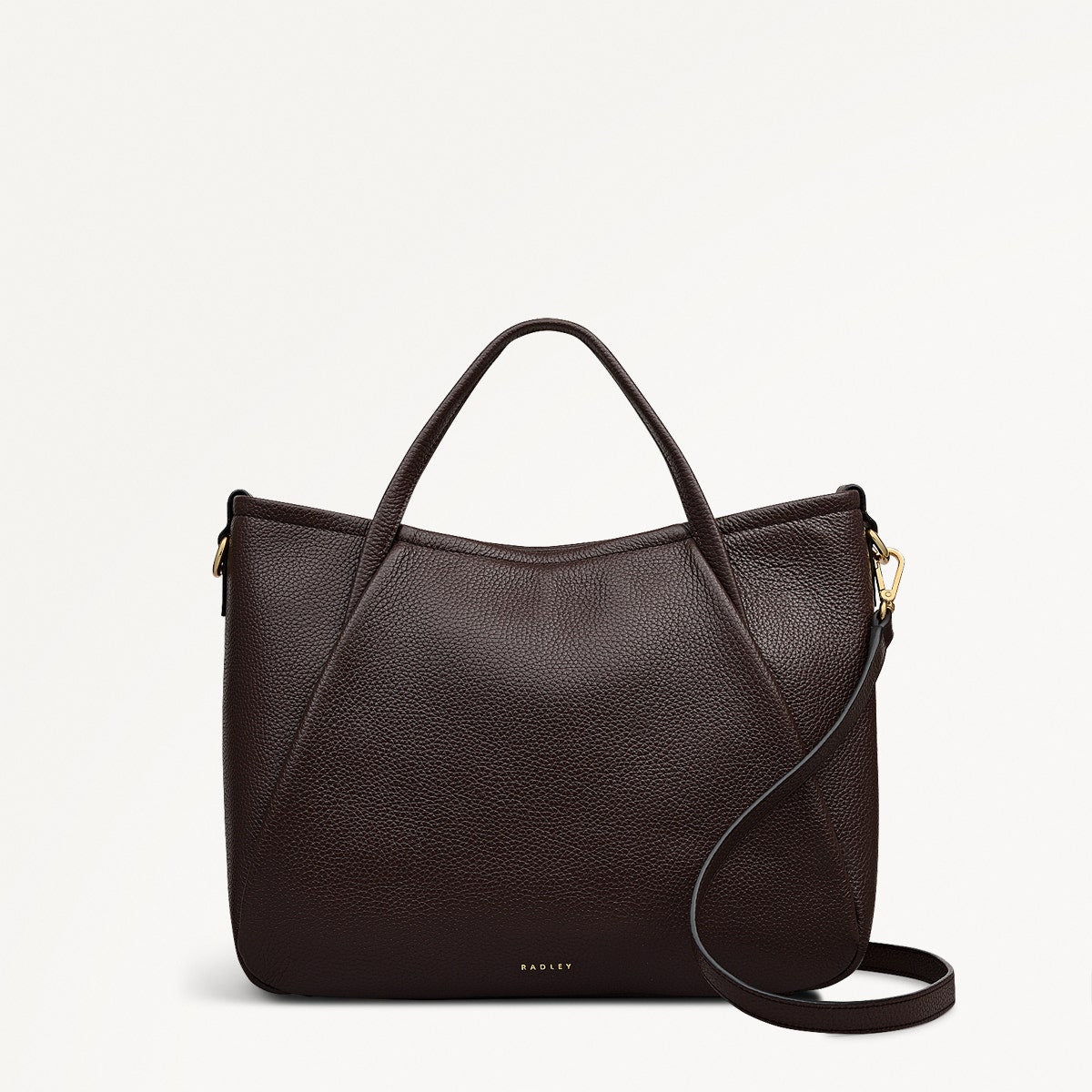 Radley London Dark Oak Medium Ziptop Grab Bag
