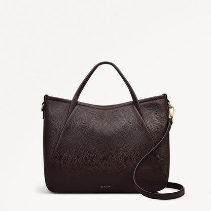 Radley London Dark Oak Medium Ziptop Grab Bag