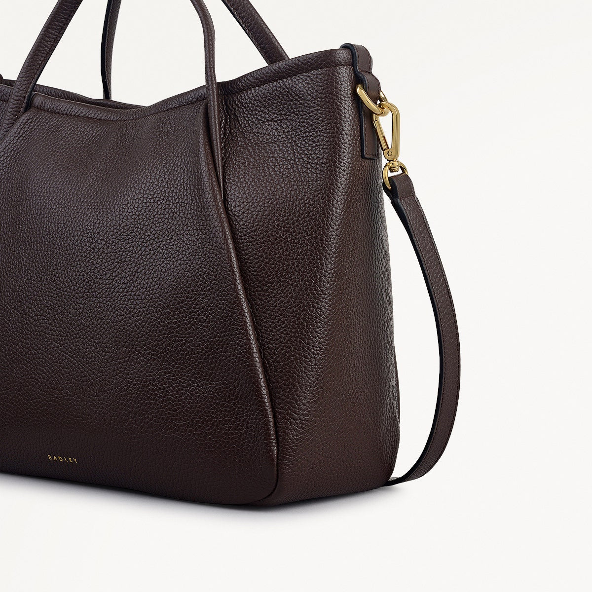 Radley London Dark Oak Medium Ziptop Grab Bag