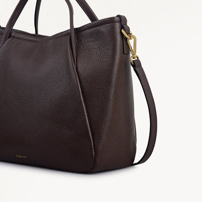 Radley London Dark Oak Medium Ziptop Grab Bag