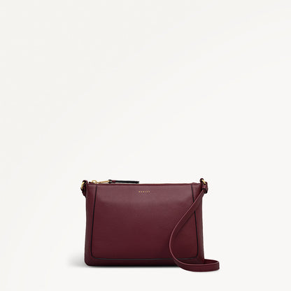 Radley London Merlot Small Ziptop Cross Body Bag