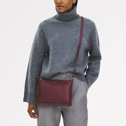 Radley London Merlot Small Ziptop Cross Body Bag
