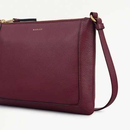 Radley London Merlot Small Ziptop Cross Body Bag