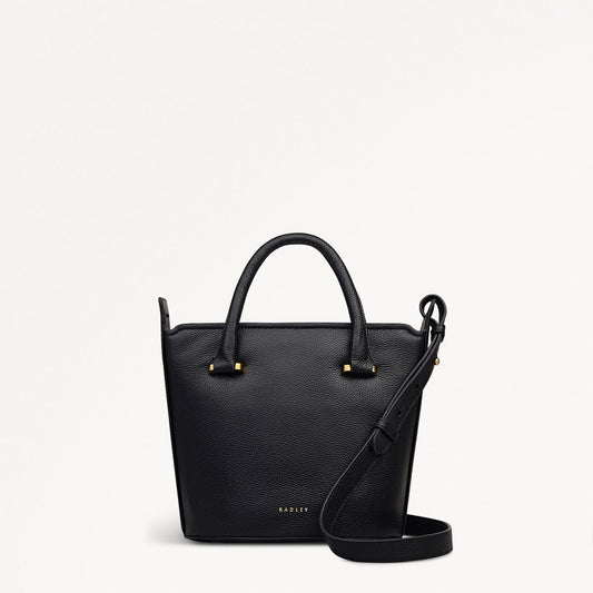 Radley London Black Small Ziptop Grab Bag