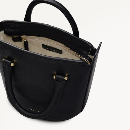 Radley London Black Small Ziptop Grab Bag
