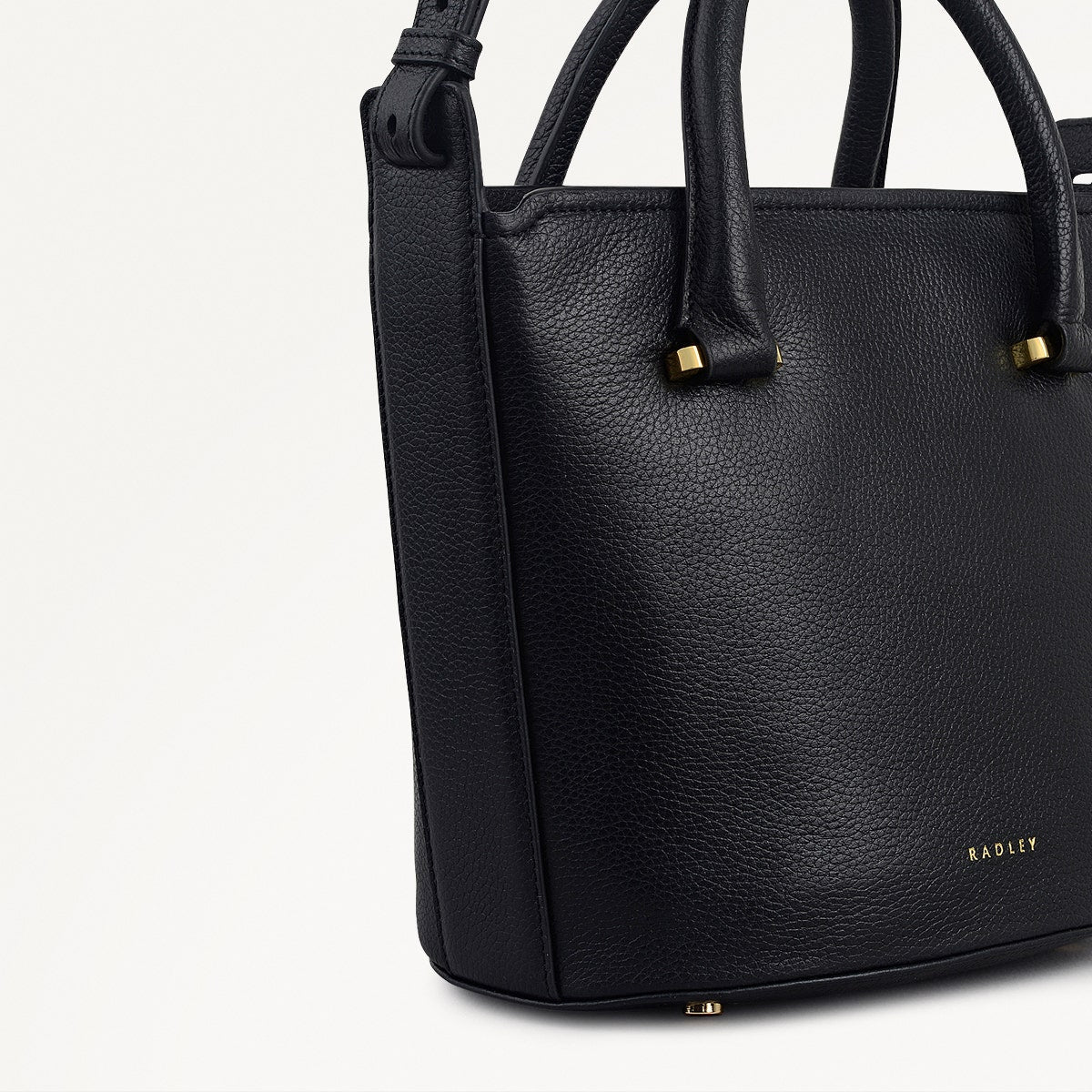 Radley London Black Small Ziptop Grab Bag