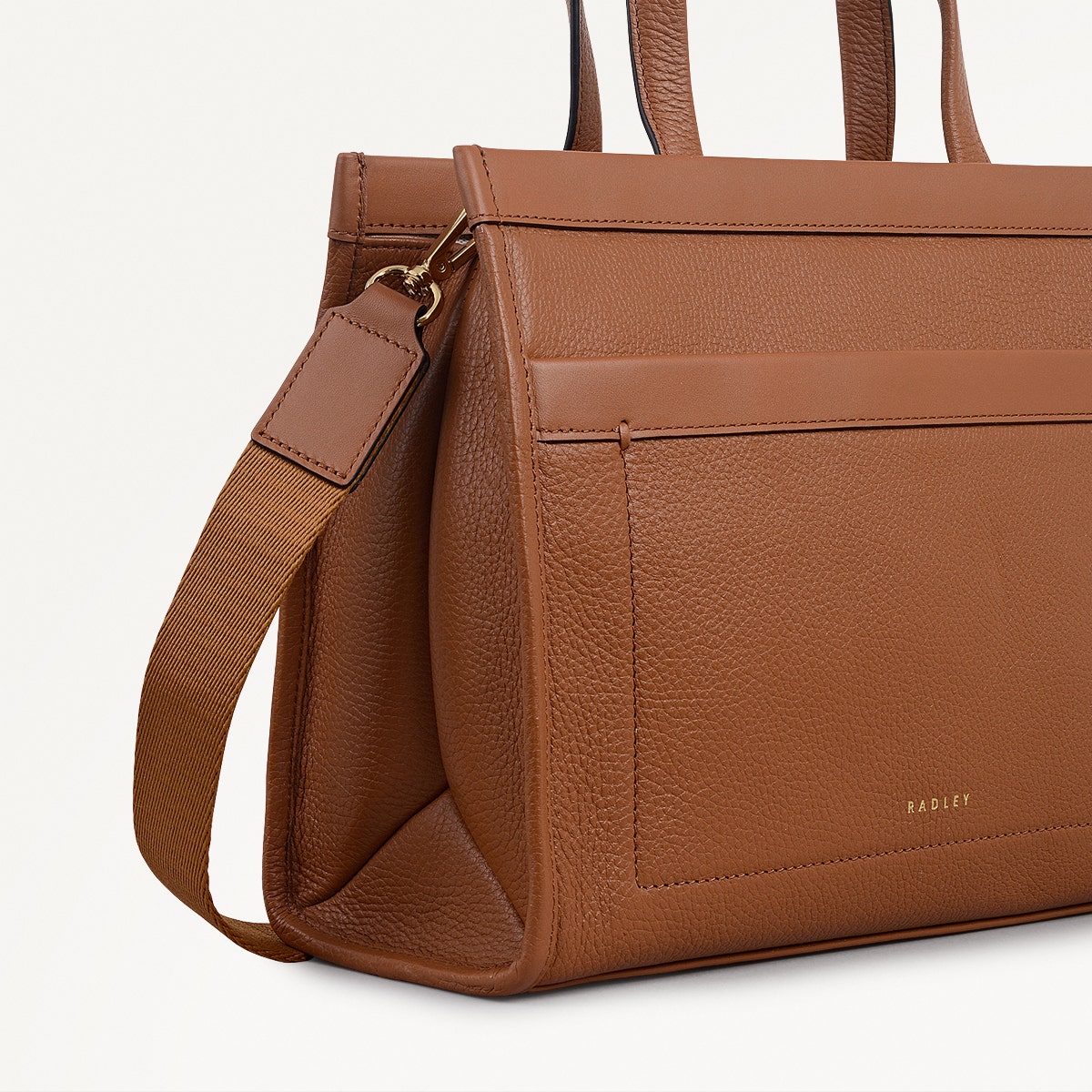 Radley London Indus Tan Small Ziptop Grab Bag