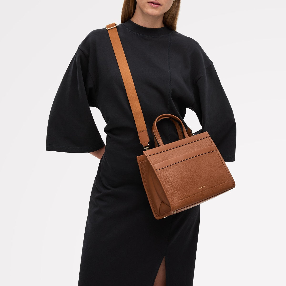 Radley London Indus Tan Small Ziptop Grab Bag