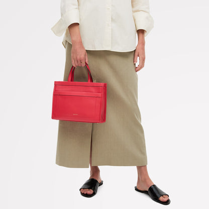 Radley London Luscious Red Small Ziptop Grab Bag