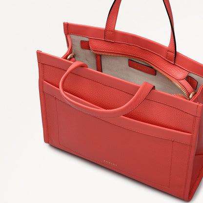 Radley London Luscious Red Small Ziptop Grab Bag