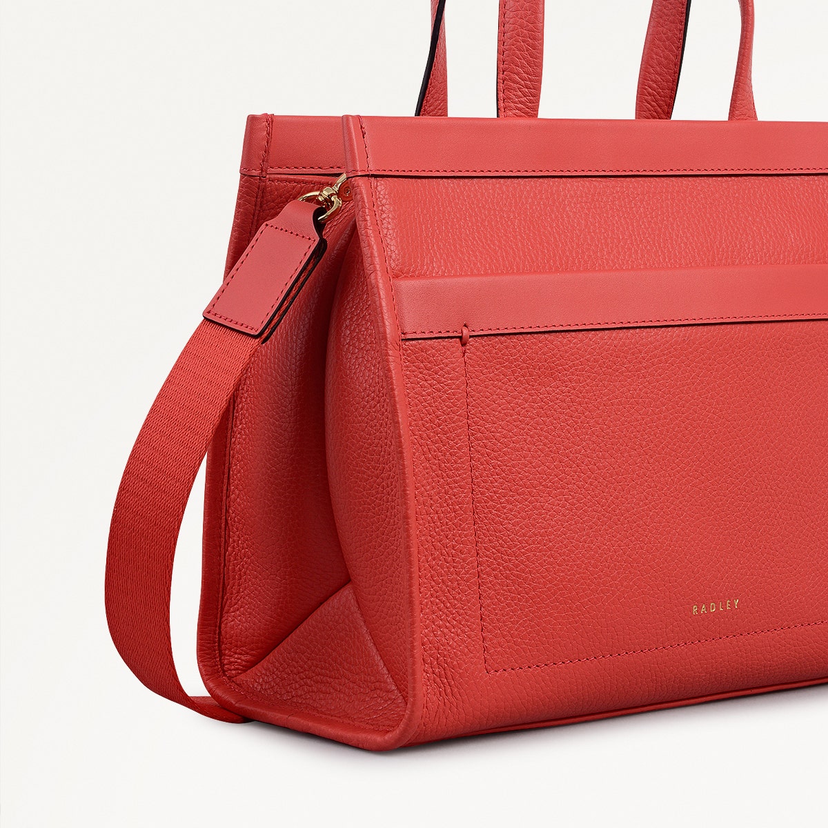 Radley London Luscious Red Small Ziptop Grab Bag
