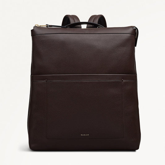Radley London Dark Oak Large Ziptop Backpack