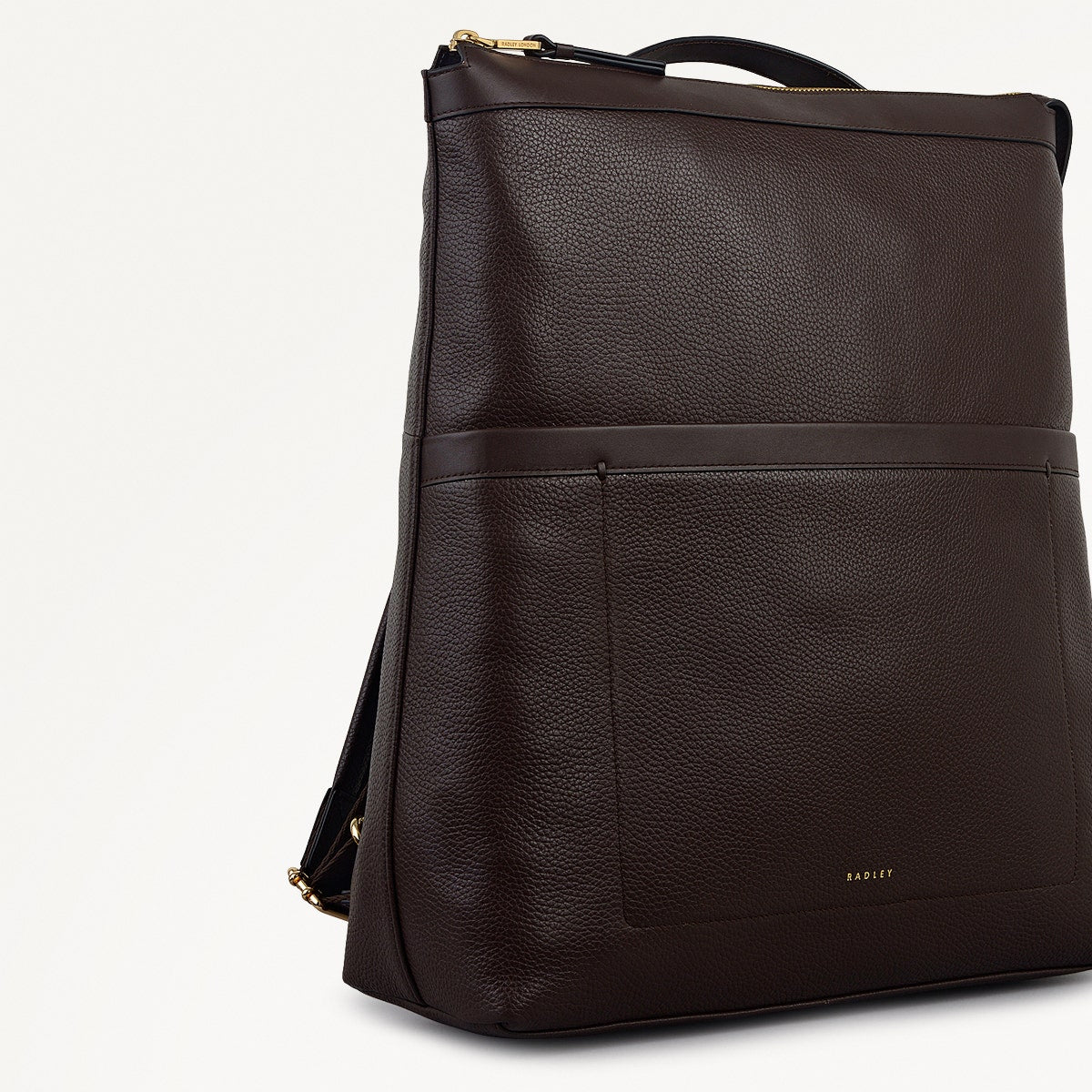 Radley London Dark Oak Large Ziptop Backpack