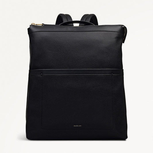 Radley London Black Large Ziptop Backpack