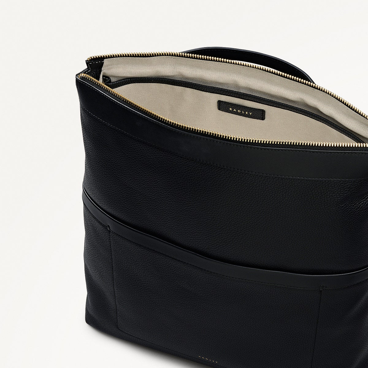 Radley London Black Large Ziptop Backpack