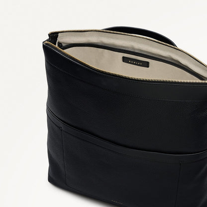 Radley London Black Large Ziptop Backpack