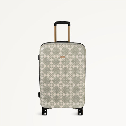 Radley London Olive Green 4 Wheel Medium Suitcase