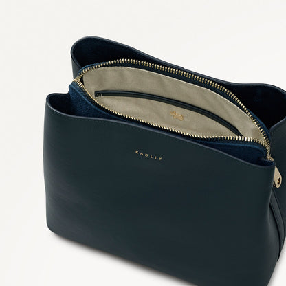 Radley London Teal Medium Compartment Cross Body Bag