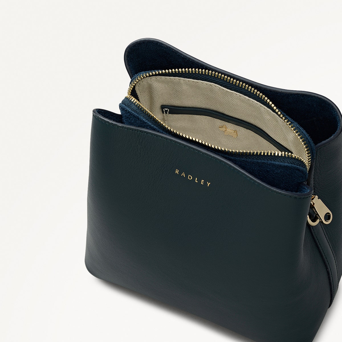 Radley London Teal Small Compartment Cross Body Bag