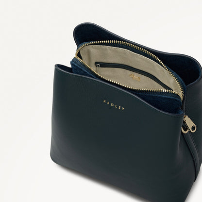 Radley London Teal Small Compartment Cross Body Bag