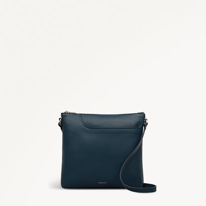 Radley London Teal Large Ziptop North-South Cross Body Bag