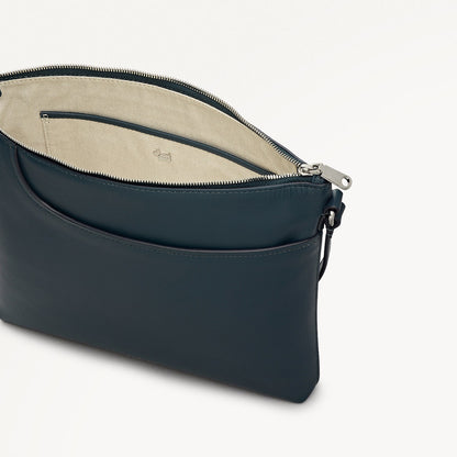 Radley London Teal Large Ziptop North-South Cross Body Bag