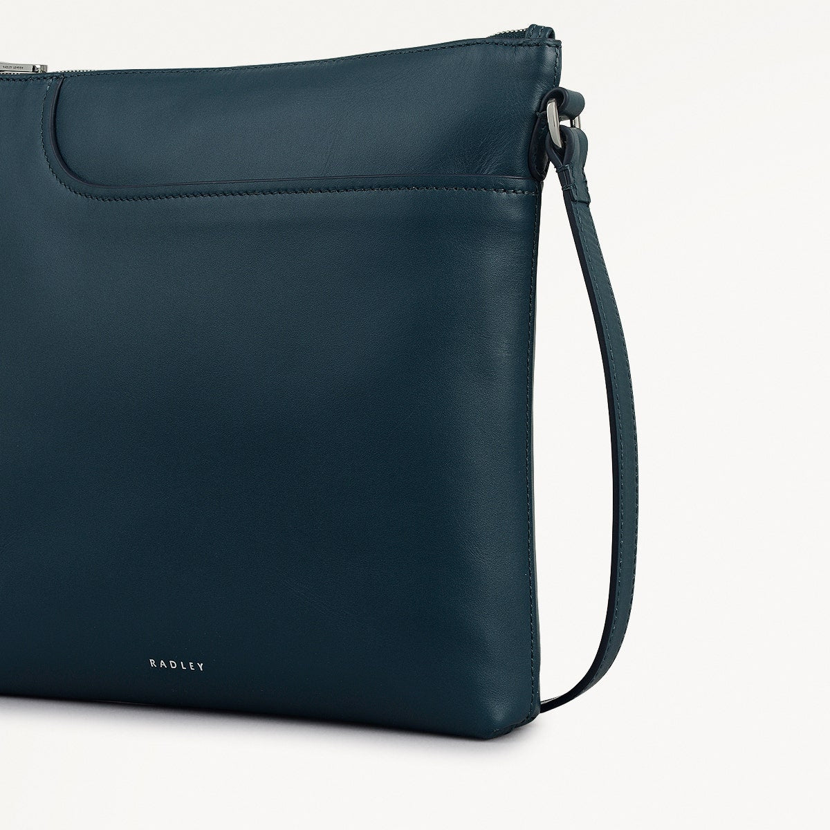 Radley London Teal Large Ziptop North-South Cross Body Bag