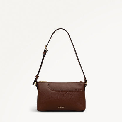 Radley London Chocolate Mini Ziptop East-West Shoulder Bag
