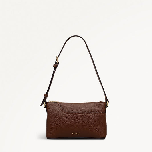 Radley London Chocolate Mini Ziptop East-West Shoulder Bag