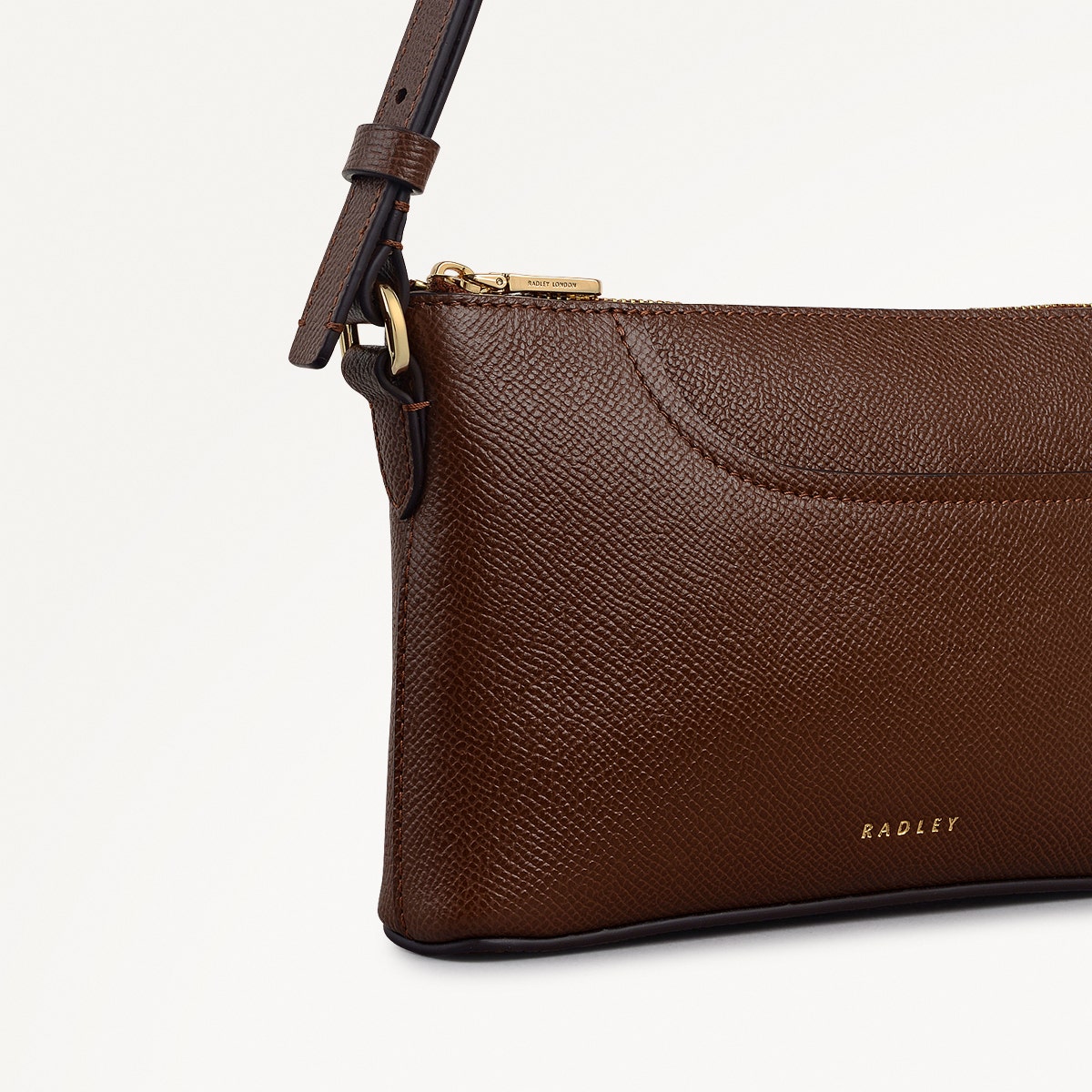 Radley London Chocolate Mini Ziptop East-West Shoulder Bag