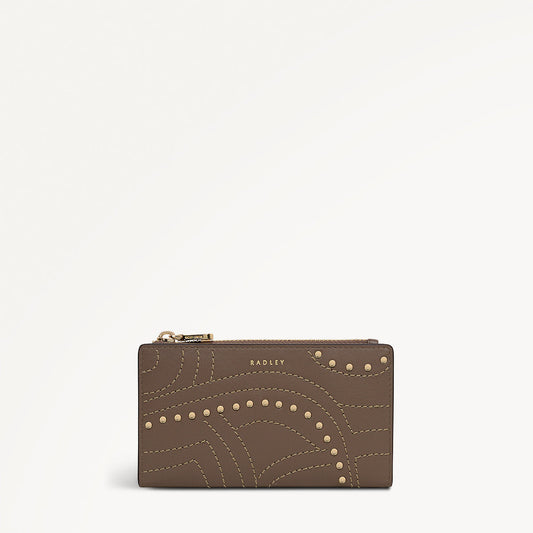 Radley London Coffee Medium Ziptop Purse