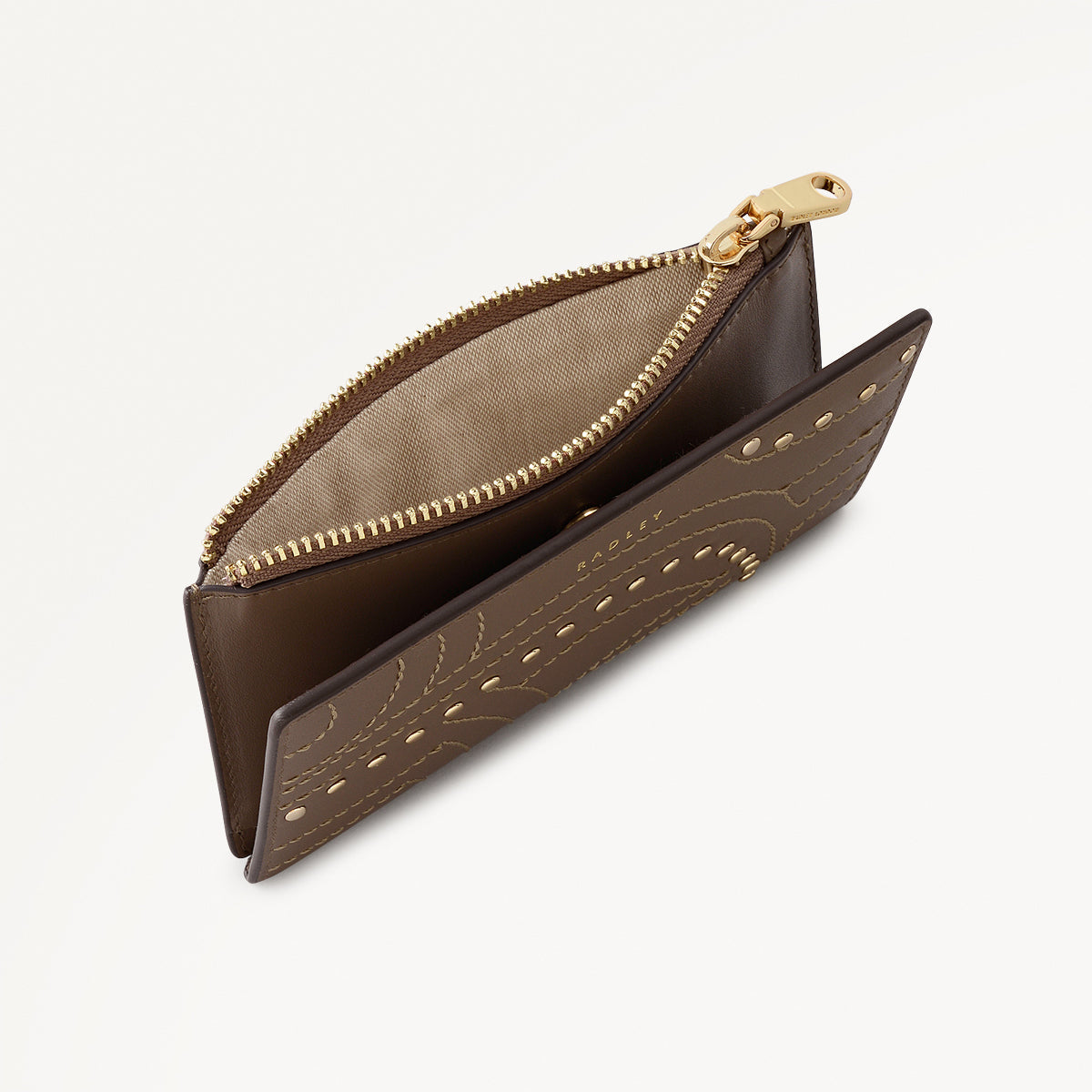 Radley London Coffee Medium Ziptop Purse