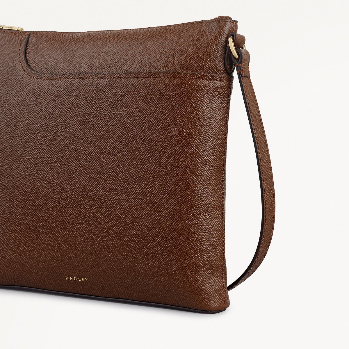 Radley London Chocolate Large Ziptop North-South Cross Body Bag