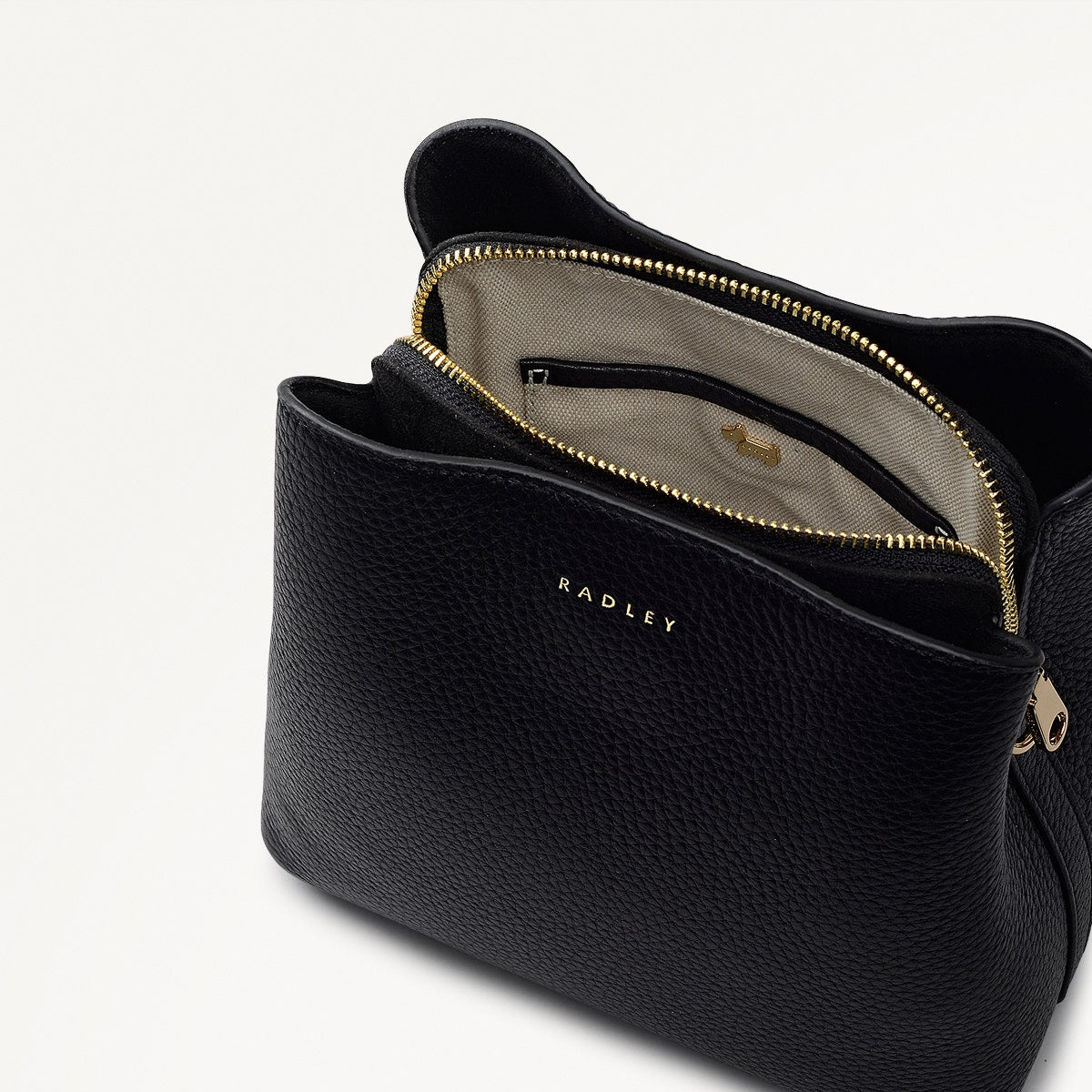 Radley London Black Small Compartment Cross Body Bag