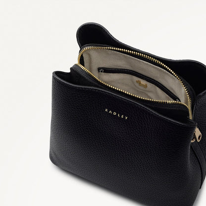 Radley London Black Small Compartment Cross Body Bag