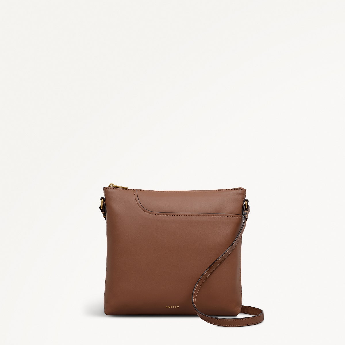 Radley London Saddle Large Ziptop North-South Cross Body Bag