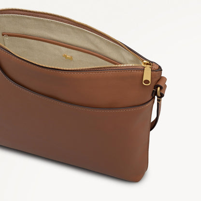 Radley London Saddle Large Ziptop North-South Cross Body Bag