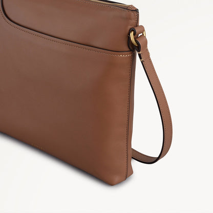 Radley London Saddle Large Ziptop North-South Cross Body Bag