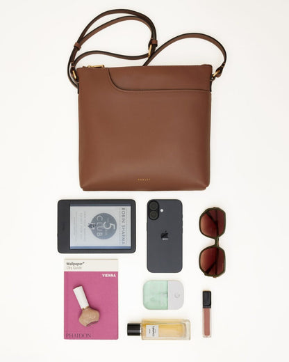 Radley London Saddle Large Ziptop North-South Cross Body Bag