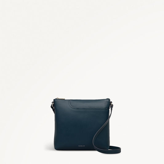 Radley London Teal Small Ziptop North-South Cross Body Bag
