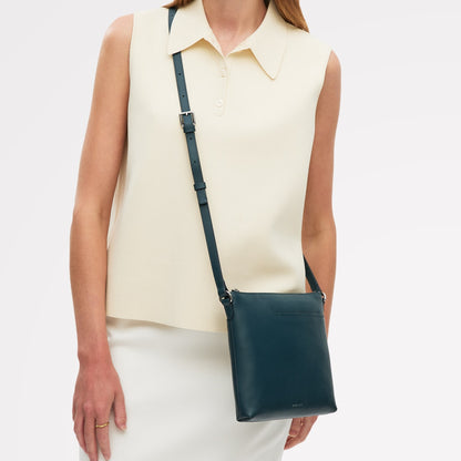 Radley London Teal Small Ziptop North-South Cross Body Bag