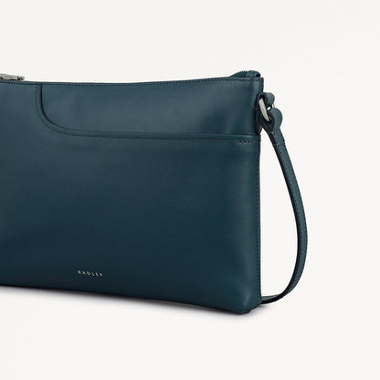 Radley London Teal Medium Ziptop East-West Cross Body Bag