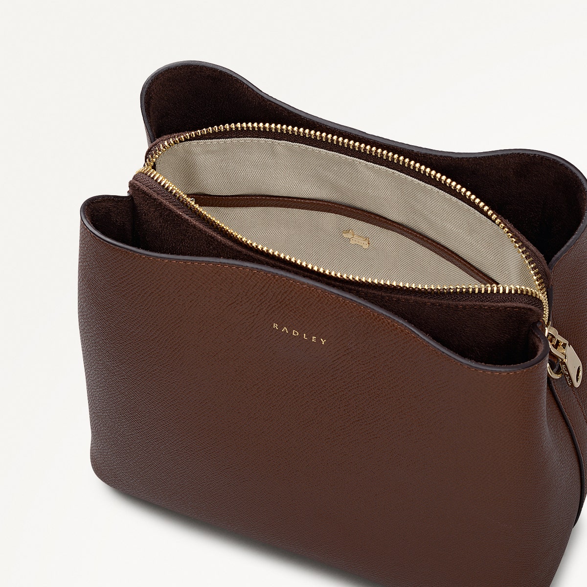 Radley London Chocolate Medium Compartment Cross Body Bag