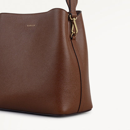 Radley London Chocolate Medium Compartment Cross Body Bag