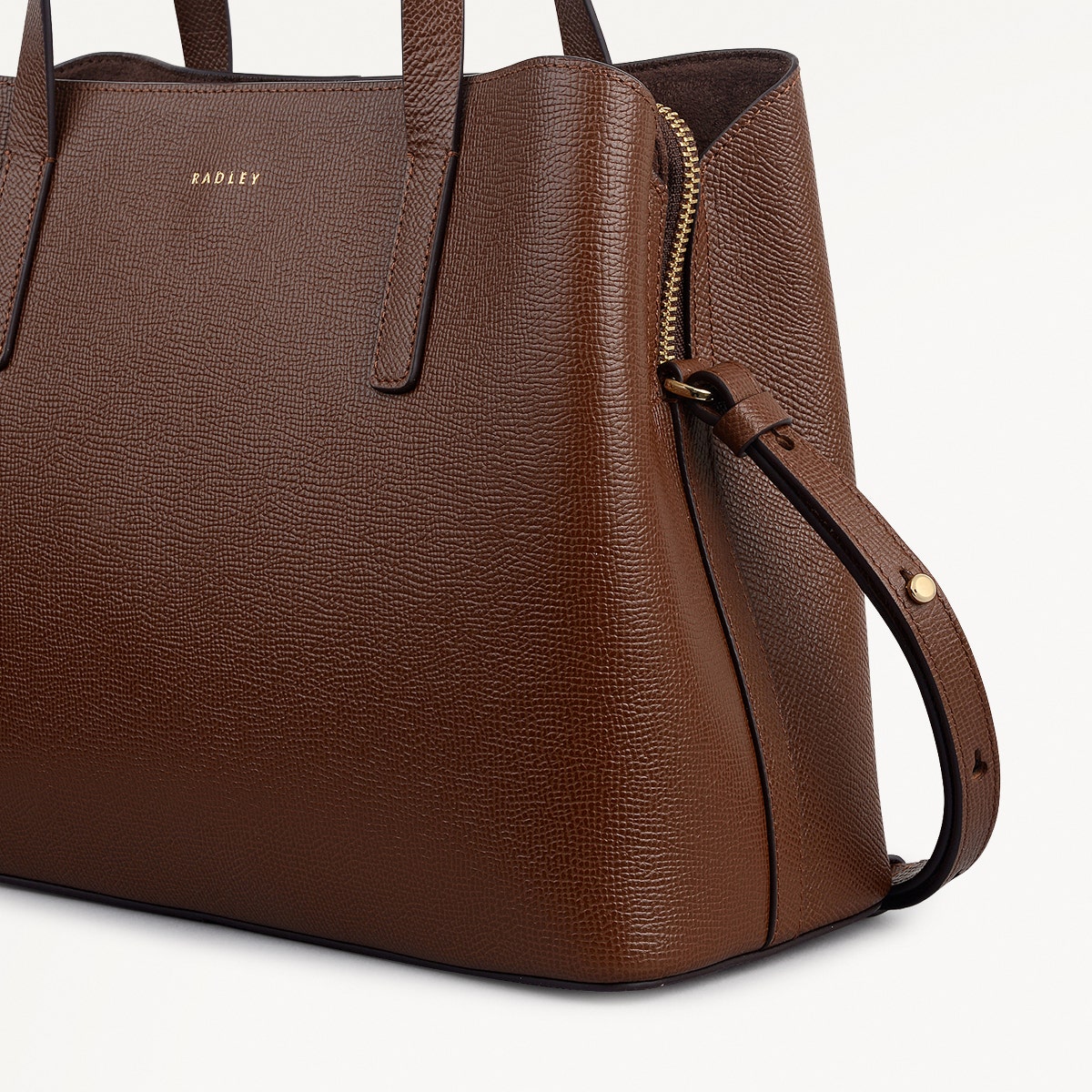 Radley London Chocolate Medium Ziptop Grab Bag