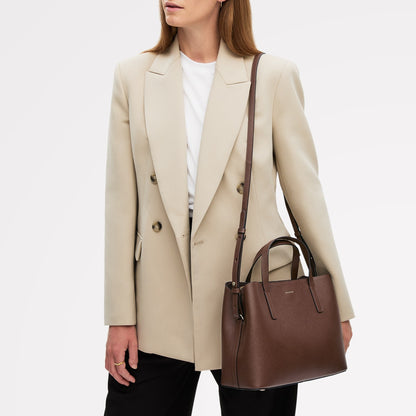 Radley London Chocolate Medium Ziptop Grab Bag