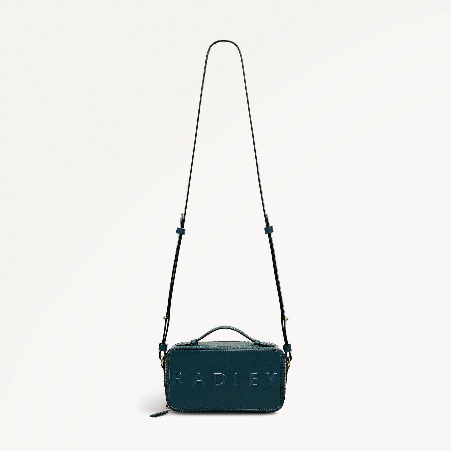 Radley London Teal Micro Zip Around Cross Body Bag