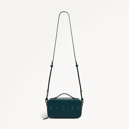 Radley London Teal Micro Zip Around Cross Body Bag