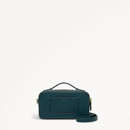Radley London Teal Micro Zip Around Cross Body Bag