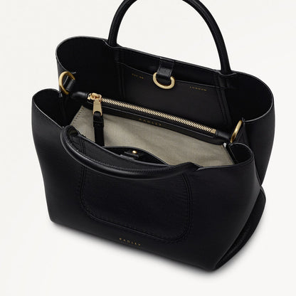 Radley London Black Small Ziptop Grab Bag
